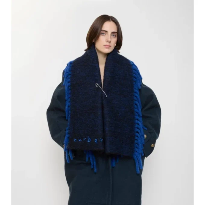 Alpaca Wool Blend Happy Scarf