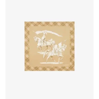 Archive Knight Silk Scarf