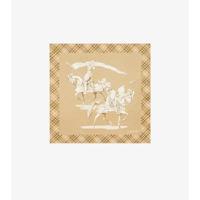 Archive Knight Silk Scarf