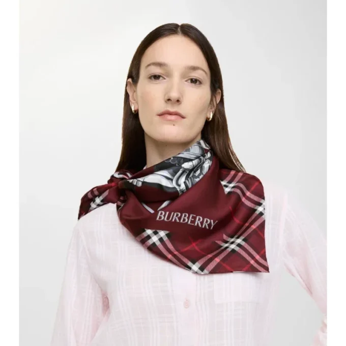 Archive Knight Silk Scarf