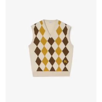 Argyle Wool Sweater Vest