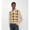 Argyle Wool Sweater Vest