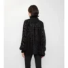 Baroque Silk Blend Velvet Blouse