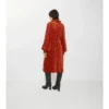 Baroque Silk Blend Velvet Dress