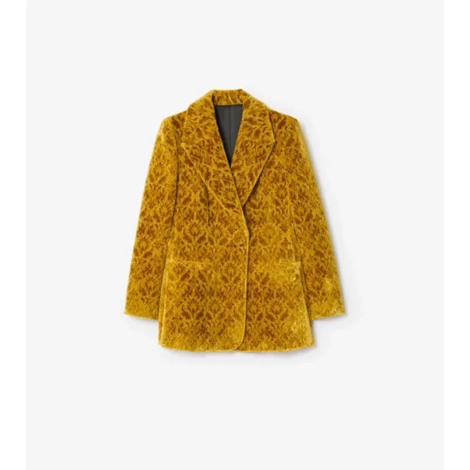 Baroque Velvet Blazer