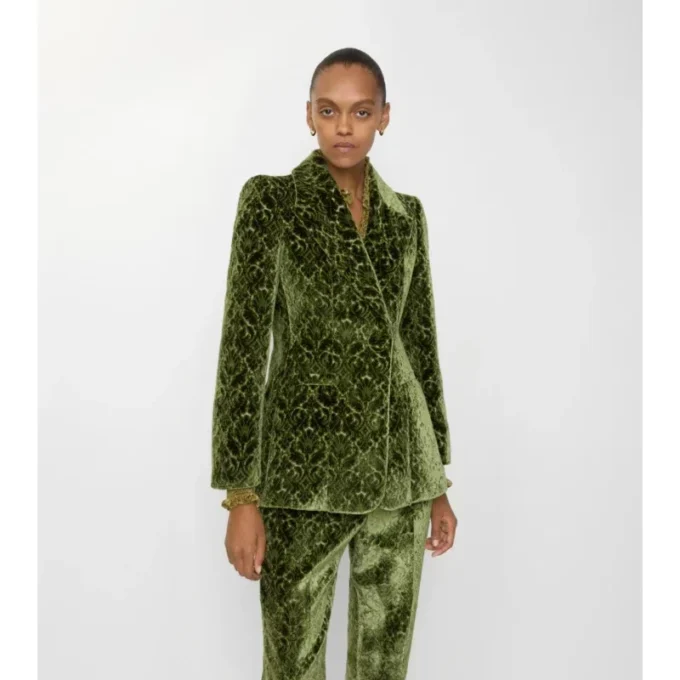 Baroque Velvet Blazer