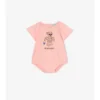 Beach Bear Cotton Bodysuit