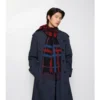 Belt Check Cashmere Scarf