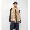 Belt Check Cashmere Scarf