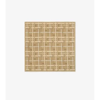Belt Check Silk Scarf