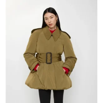 Belted Berryhill Padded Car Coat