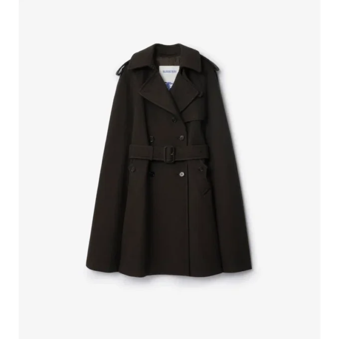 Cashmere Belmont Trench Cape
