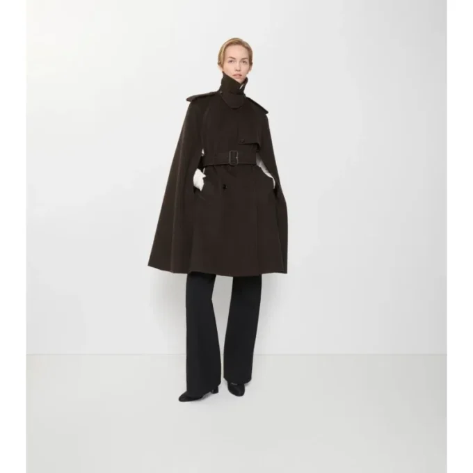 Cashmere Belmont Trench Cape