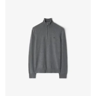 Cashmere Blend Half-Zip Sweater