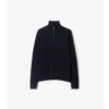 Cashmere Blend Half-Zip Sweater