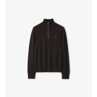 Cashmere Blend Half-Zip Sweater