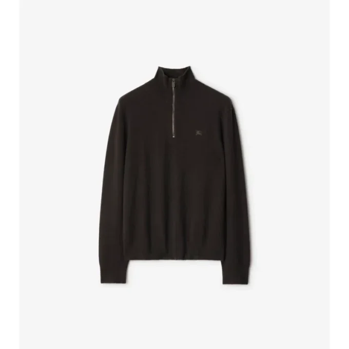 Cashmere Blend Half-Zip Sweater