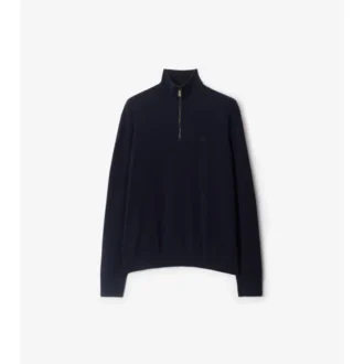 Cashmere Blend Half-Zip Sweater