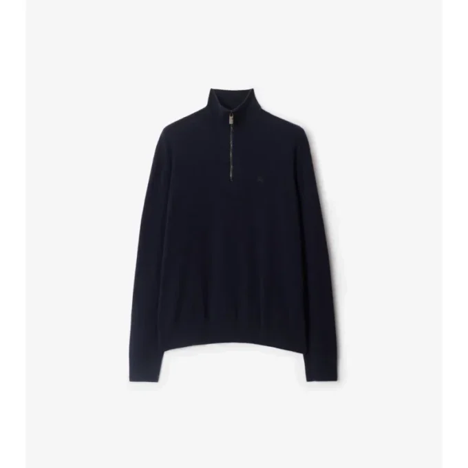 Cashmere Blend Half-Zip Sweater