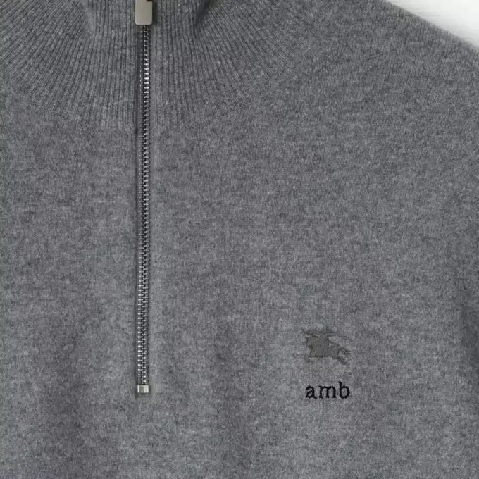 Cashmere Blend Half-Zip Sweater
