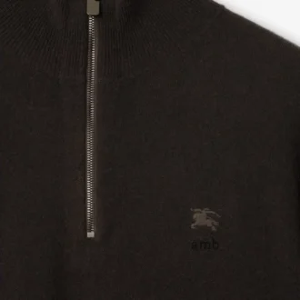 Cashmere Blend Half-Zip Sweater