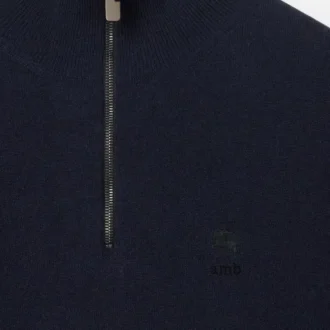 Cashmere Blend Half-Zip Sweater