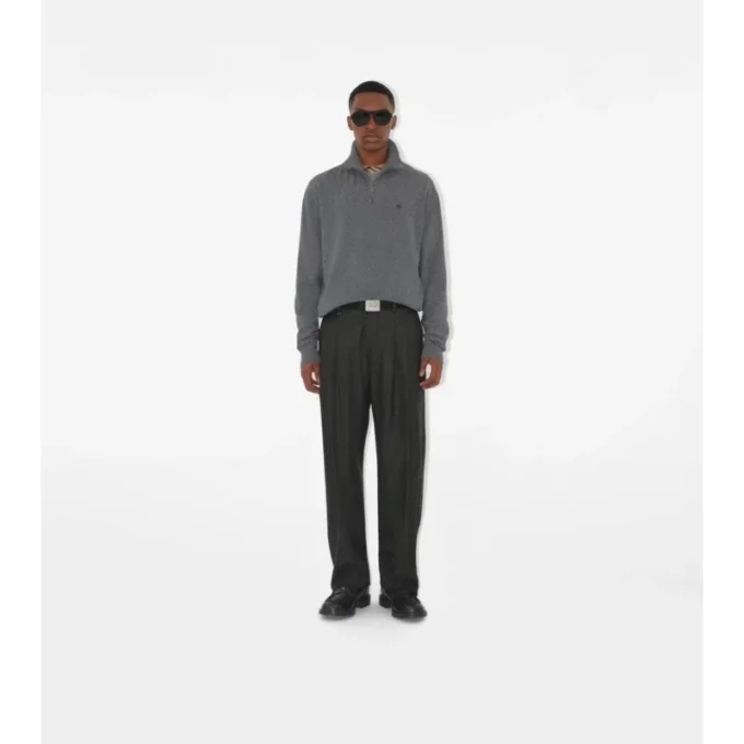Cashmere Blend Half-Zip Sweater