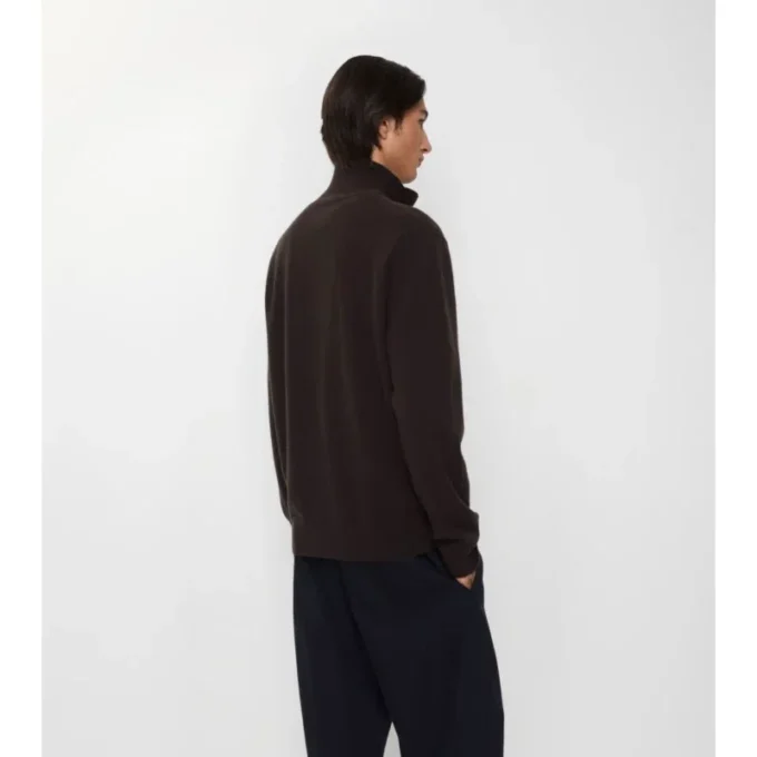 Cashmere Blend Half-Zip Sweater