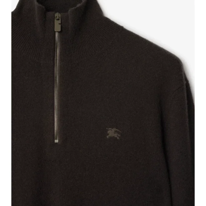 Cashmere Blend Half-Zip Sweater