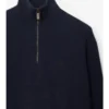 Cashmere Blend Half-Zip Sweater