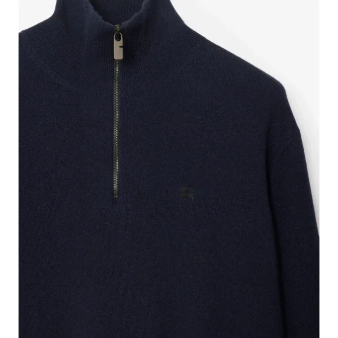 Cashmere Blend Half-Zip Sweater