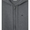 Cashmere Blend Zip Hoodie