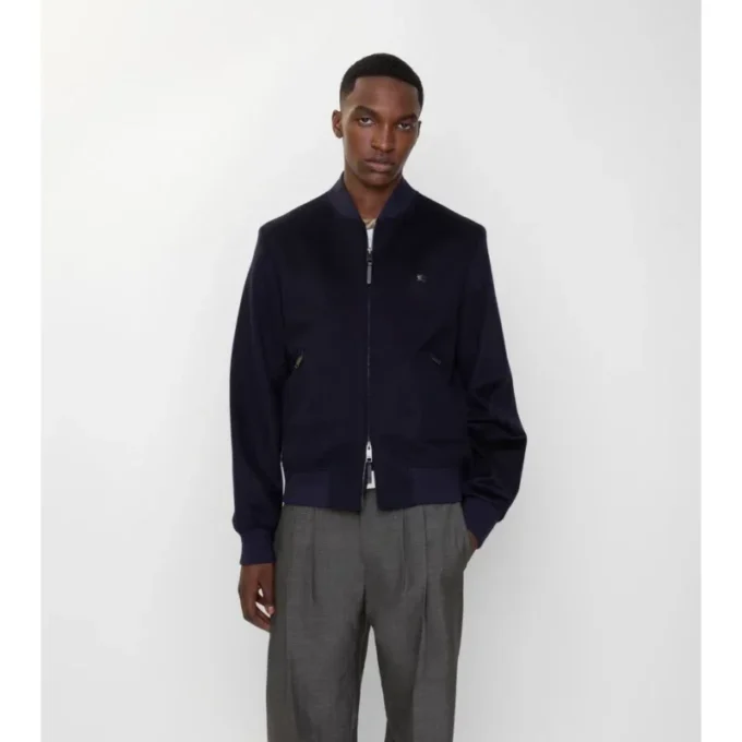 Cashmere Bomber Jacket