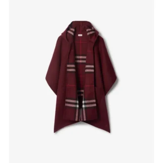 Cashmere Hooded Cape