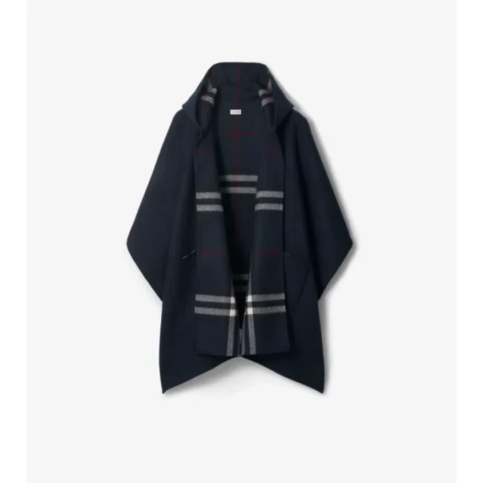Cashmere Hooded Cape