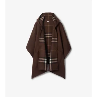 Cashmere Hooded Cape