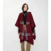 Cashmere Hooded Cape