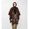 Cashmere Hooded Cape