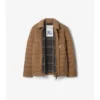 Cashmere Padded Overshirt