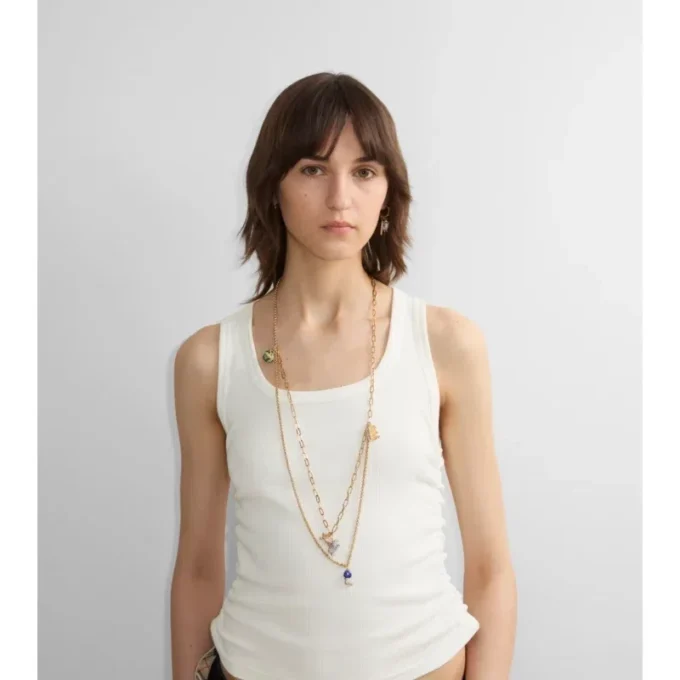 Charm Double Layer Necklace 