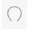 Check Acetate Headband
