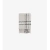 Check Alpaca Wool Blend Boucla Scarf