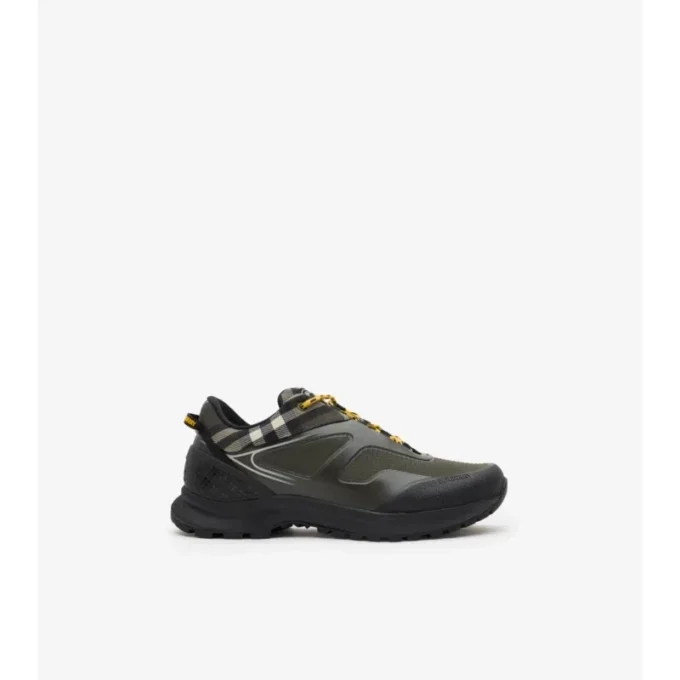 Check and Mesh Discover Sneakers 
