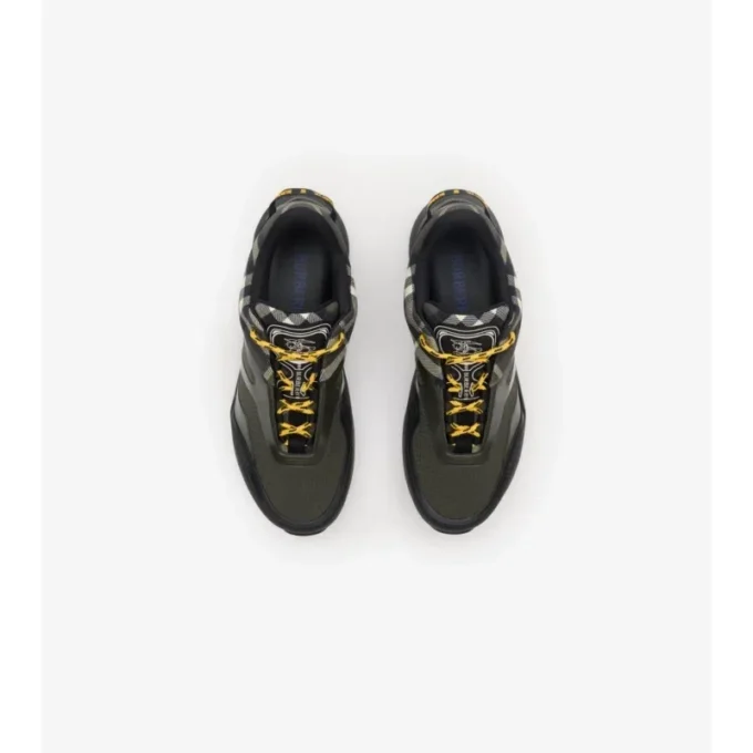 Check and Mesh Discover Sneakers 