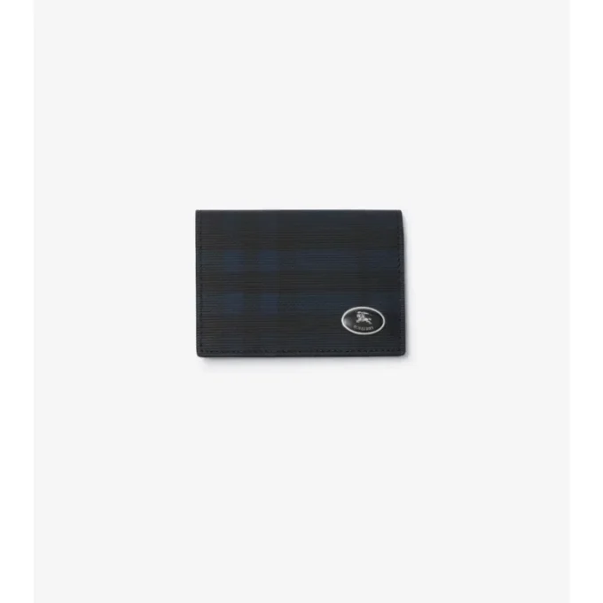 Check Bifold Card Case 