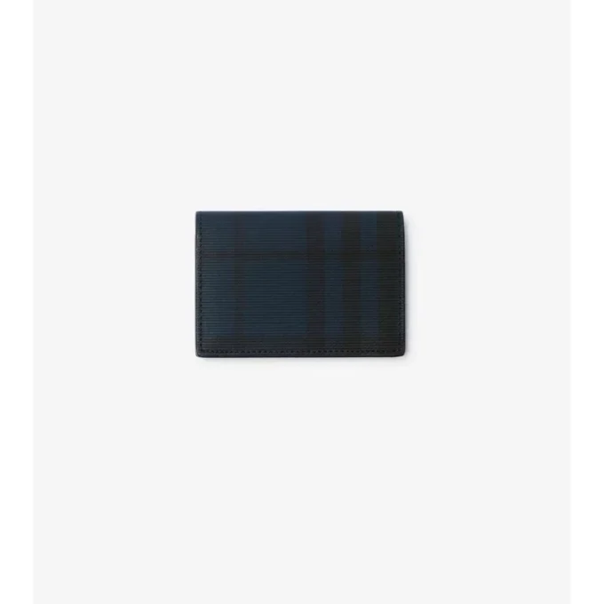 Check Bifold Card Case 