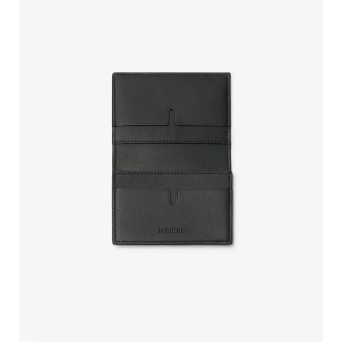 Check Bifold Card Case 