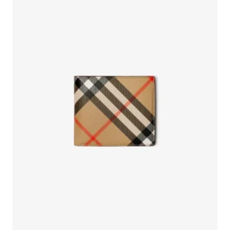 Check Bifold Coin Wallet