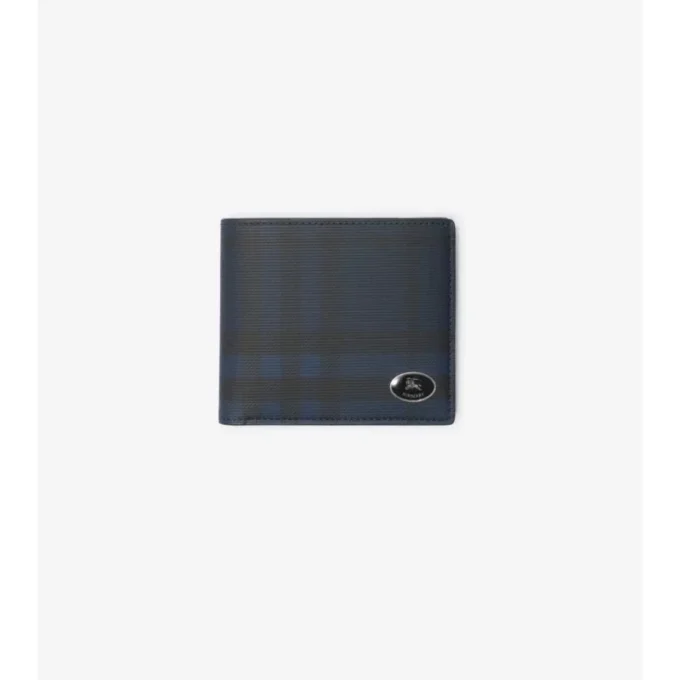 Check Bifold Coin Wallet 