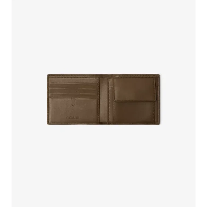 Check Bifold Coin Wallet